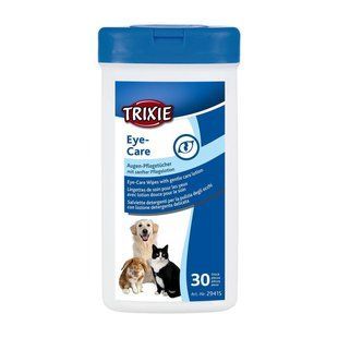 Салфетки для ухода за глазами Trixie 30 шт 29415 фото