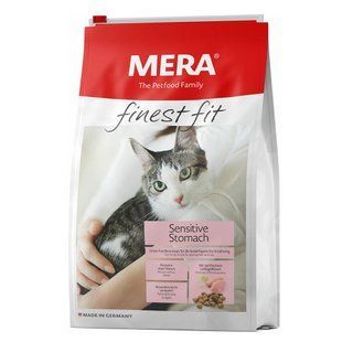 MERA finest fit Sensitive Stomach корм для чувствительных кошек, со свежим мясом птицы и ромашкой, 4 кг 34134 фото