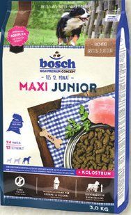 Bosch Maxi Junior 15 кг сухий корм для цуценят великих порід 52020015 фото
