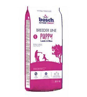 Bosch Breeder line Puppy Lamb & Rise 20 кг сухий корм для цуценят середніх і великих порід 50650020 фото