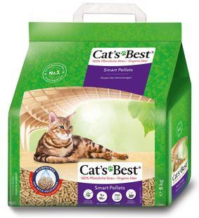 Наповнювач Cat&rsquo;s Best Smart Pellets для котячого туалету, Дерев'яний, 10л/5кг JRS300088/0885 фото