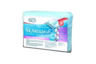 Пеленки для приучения к туалету Magic Pet 45 x 60 см для собак и щенков, 30 шт 10013 фото