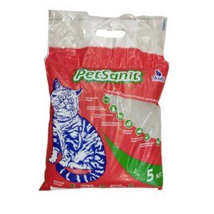 Бентонитовый наполнитель Modes PetSanit мелкая фракция 5 кг ЗС000196 фото