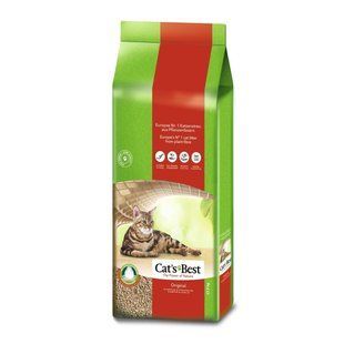 Дерев'яний наповнювач Rettenmaier Cats Best Original 40 л / 17,2 кг туалету для кішок JRS321309/3094 фото