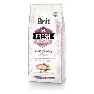 Сухий корм Brit Frech Chicken Potato Puppy 12 кг для цуценят курка, картопля 170987 фото