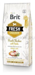 Сухий корм Brit Frech Chicken Potato Adult 2,5 кг для дорослих собак курка, картопля 170990/0748 фото