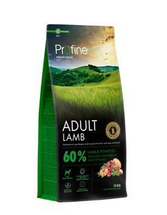 Корм Profine Lamb and Potatoes для взрослых собак всех пород с ягнятиной и картофелем 12 кг 173079 фото