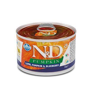 Влажный корм Farmina N&D Grain Free Pumpkin Lamb Adult Mini для собак мелких пород, тыква/ягненок/черника, 140 160588 фото