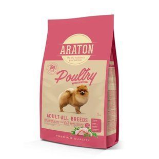 ARATON POULTRY ADULT ALL BREEDSкорм для собак15 кг. ART47468 фото
