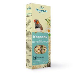 Колосок Природа для екзотичних птахів Лугові трави 140 г PR740054 фото
