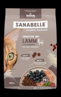 Сухий корм для котів Bosch Sanabelle Sensitive with lamb 400 гр 857204 фото