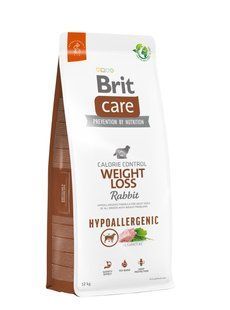 Корм Brit Care Dog Hypoallergenic Weight Loss 12 кг для собак с лишним весом, гипоаллергенный с кроликом 172225 фото