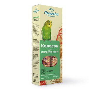 Колосок Природа для папуг овочевий 140 г PR740023 фото