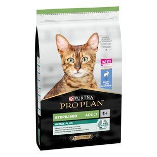 Корм Pro Plan Sterilised Rabbit 10 кг для кастрированных котов и стерилизованных кошек с кроликом 12524326 фото