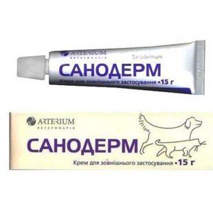 Arterium Санодерм крем 15 г FG-KMP-VE-00004 фото