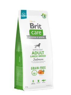 Сухой корм Brit Care Dog Grain-free Adult Large Breed для собак больших пород, беззерновой с лососем, 12 кг 172204 фото