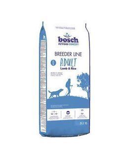 Bosch Breeder Lamb and Rice 20 кг сухий корм для дорослих собак з ягням та рисом 92920020 фото