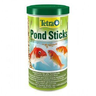 Tetra Pond Sticks 1L плавающие гранулы основной корм 140189 фото