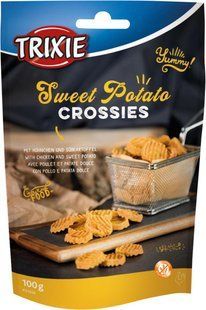 Ласощі Trixie для собак "Sweet Potato Crossies"з куркоб та солодкою картоплею 100г 31506 фото