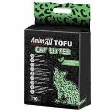 AnimAll Tofu 10 л / 4,66 кг соєвий наповнювач з ароматом зеленого чаю 158200 фото