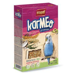 ВИТАПУЛ корм KARMEO премиум для попугаев 500г, 2100К 112961 фото