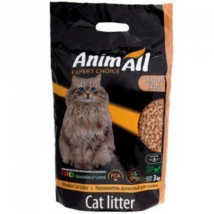 Дерев'яний наповнювач AnimAll 3 кг для котів 39867 фото
