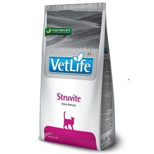 Фармина сухой корм Vet Life Struvite 2 кг диет. питание для растворения струвитных уролитов 160391 фото