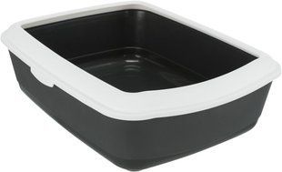 Туалет Trixie Classic для котів з рамкою, 37х15х47 см 40184 фото
