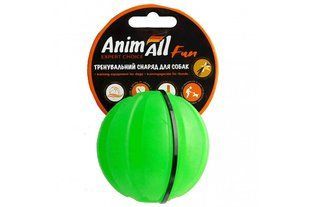 Іграшка AnimAll Fun тренувальний м'яч для собак, 7 см, зелена 130207 фото
