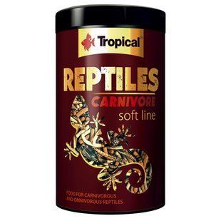 Багатокомпонентний корм для м'ясоїдних рептилій Tropical &laquo;Reptiles Carnivore&raquo; 1 л 11626 фото