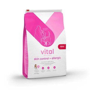 MERA MVH Skin Control + Allergic корм для кошек при дерматозе и чрезмерном выпадении шерсти 3 кг 740497-4320 фото