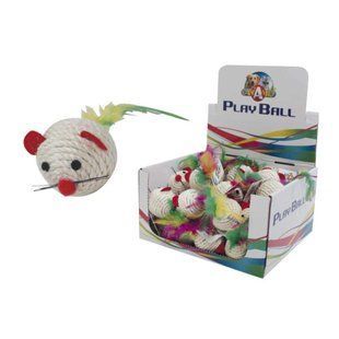 Игрушка для кошек Croci Миша Рио, 4,5 см C6098628 фото