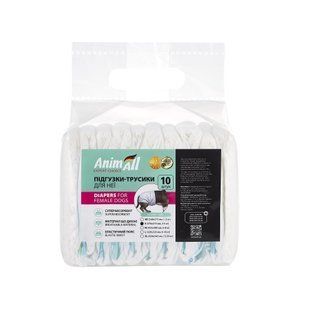 Підгузки для собак AnimAll S (талія 28-39 см, вага 2-5 кг) 182036 фото