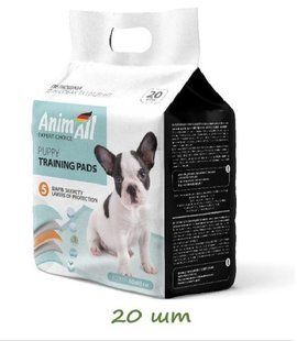 Пеленки для собак AnimAll 60х60 см, 20 штук 130667 фото