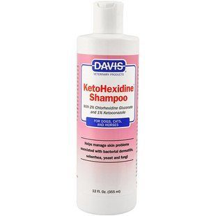 Davis KetoHexidine Shampoo 0,355л шампунь з 2% хлоргексидином та 1% кетоконазолом для собак та котів KHS12 фото