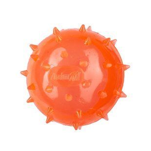 AnimAll Fun м'яч шипований з пищалкою 65 мм помаранчевий 179840 фото