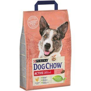 Корм dog Chow Active 2.5 кг с курицей для активных собак 12493230 фото
