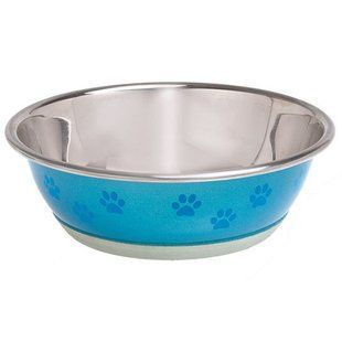 Flamingo Bowl Selecta Paw миска для собак і котів, нержавіюча 43057 фото