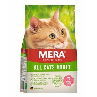 Mera Cats All Adult Salmon (Lachs) корм для взрослых кошек всех пород с лососем, 400гр 038574-8514 фото